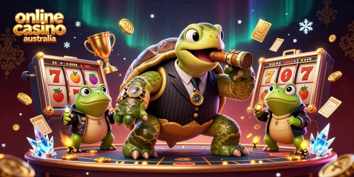 Experience vibrant action in this online casino australia scene featuring unique casino elements.